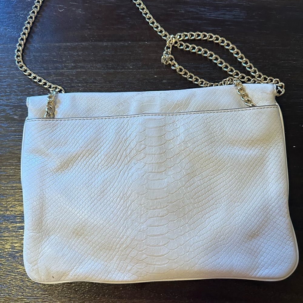 Michael Kors Cream Envelope Bag - Picture 2 of 10